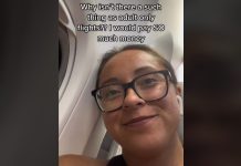 Woman wants adult-only planes after hearing a child cry while she was travelling.